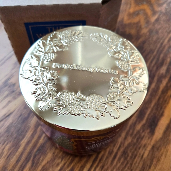 🛍BOGO 50%🎄🌄🕯NWT‼️ Bath & Body Works "Bright Christmas Morning" 3-wick Candle - Picture 3 of 9